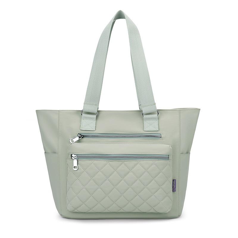 Сумка большой вместимости женская весенняя новая наплечная сумка-тоут ретро для commuters многоотдельная сумка-мессенджер