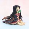 7cm Q Version Anime Demon Slayer Figure Kamado Tanjirou Agatsuma Zenitsu Kamado Nezuko Hashibira Inosuke Pvc Action Figure Toys