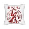 Чехол для квадратной подушки Silent Hill Пирамидоголовый  Декоративный чехол для диванной подушки на молнии 18x18