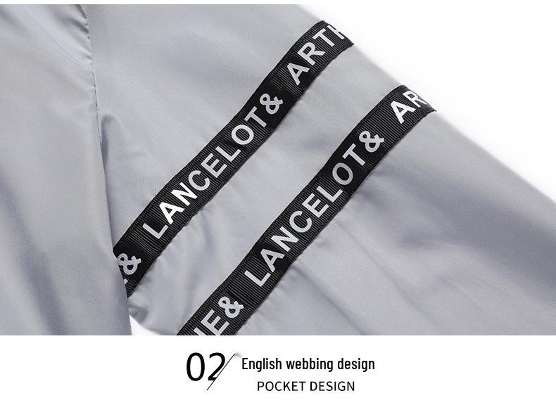 Мужская легкая куртка из ледяного шелка для защиты от солнца - Дышащая, модная, свободного кроя для активного отдыха и рыбалки