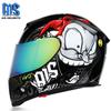 Aishi Helmet Men's And Women's Electric Motorcycle Personalized Cool Full Helmet Covering Motorcycle Racing Car
