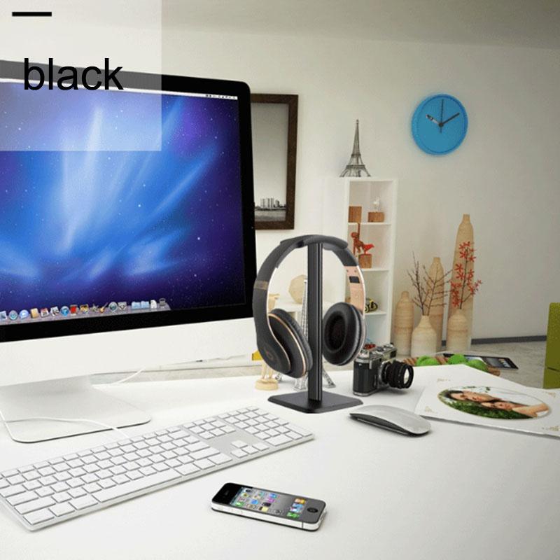 Подставка для наушников, держатель для гарнитуры, подставка для наушников с алюминиевой опорной планкой, для всех размеров наушников