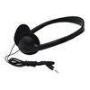 857 Wired Headset Noise Reduction Comfortable Wearing ABS 3.5mm Clear Stereo Portable Gaming Headphone for Gamer