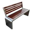 Outdoor Stainless Steel Park Bench