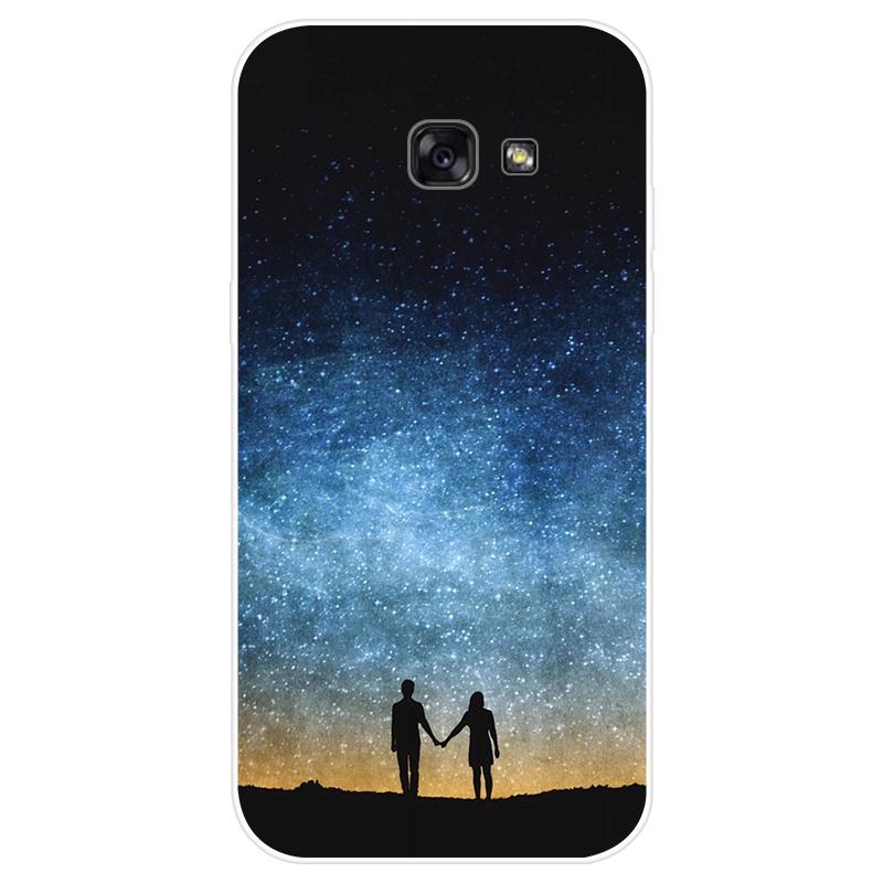 Для Samsung Galaxy A 5 A52017 SM-A520F чехол Мягкая силиконовая задняя крышка модный чехол для телефона с мультяшным рисунком