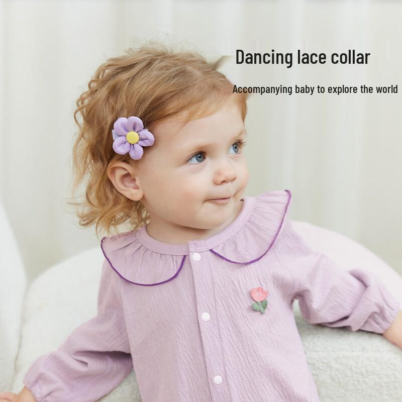 Хлопковый комбинезон для малыша с фактурой "пузырьки"