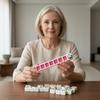 Charleston Phase Helper Mahjong Tracker, Board Practice with Dice, American Passing Club Essentials Sequence Guide for Tile Exchange, Compact Training