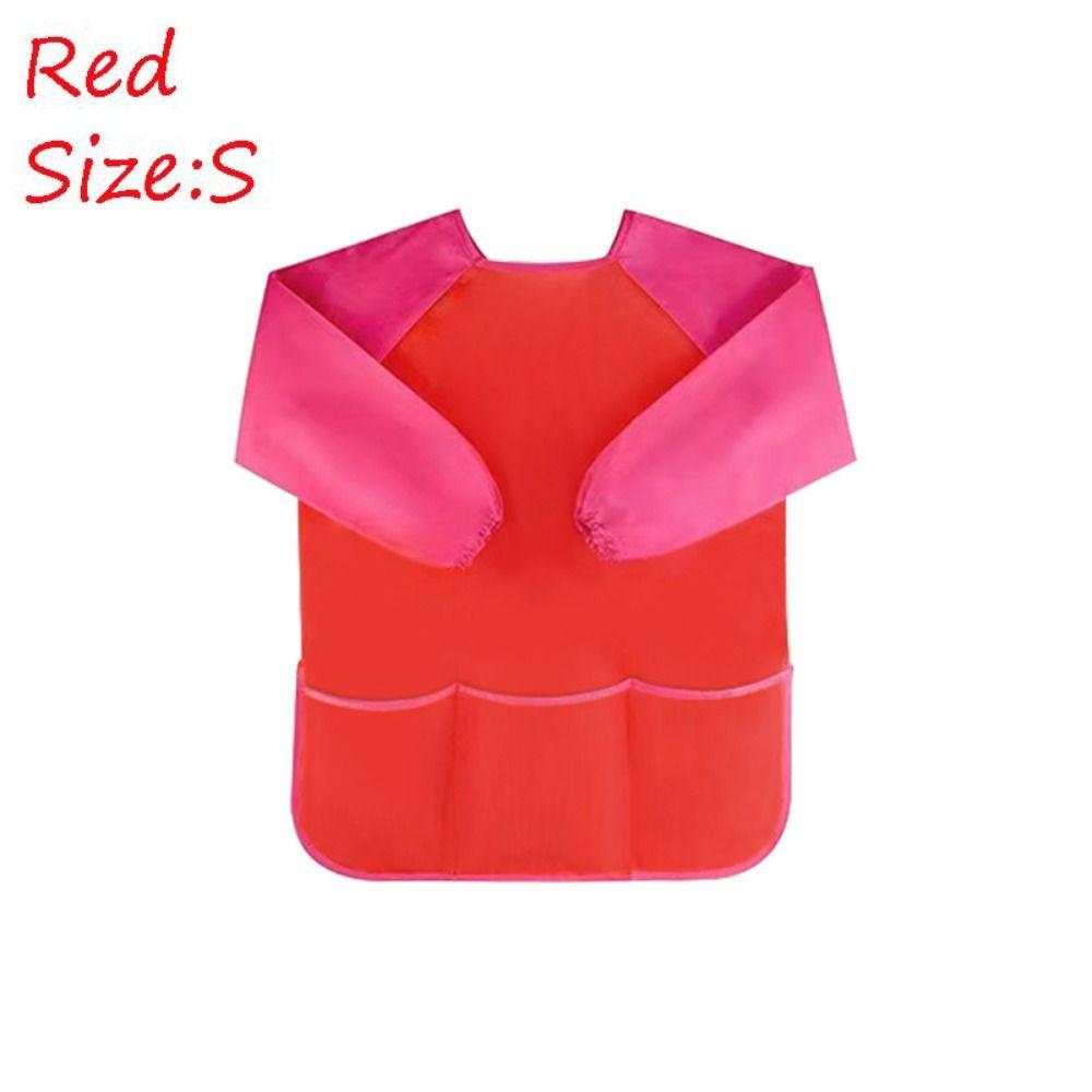 Детская кухня для творчества Детский фартук для рисования Кулинарный нагрудник Водонепроницаемый Искусство