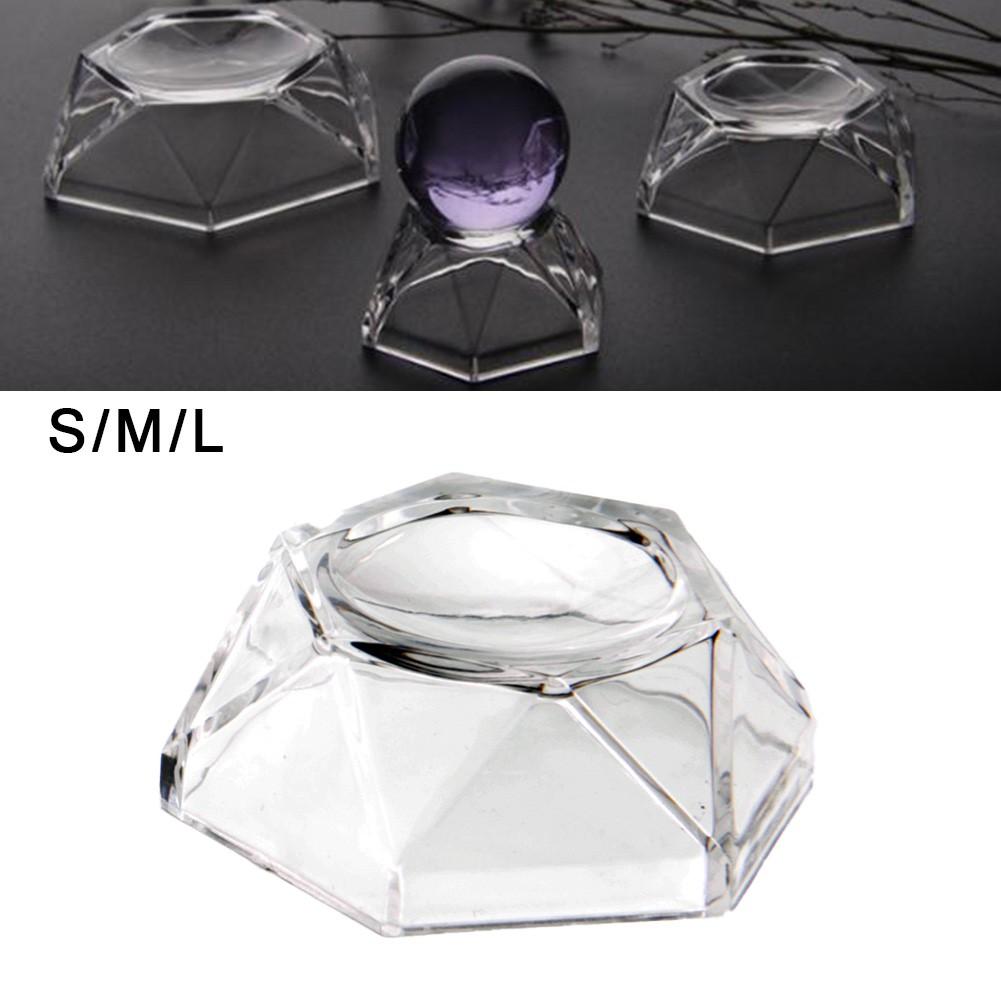 Sleek Acrylic Stand for Crystal Ball Display for Home and Shop Use