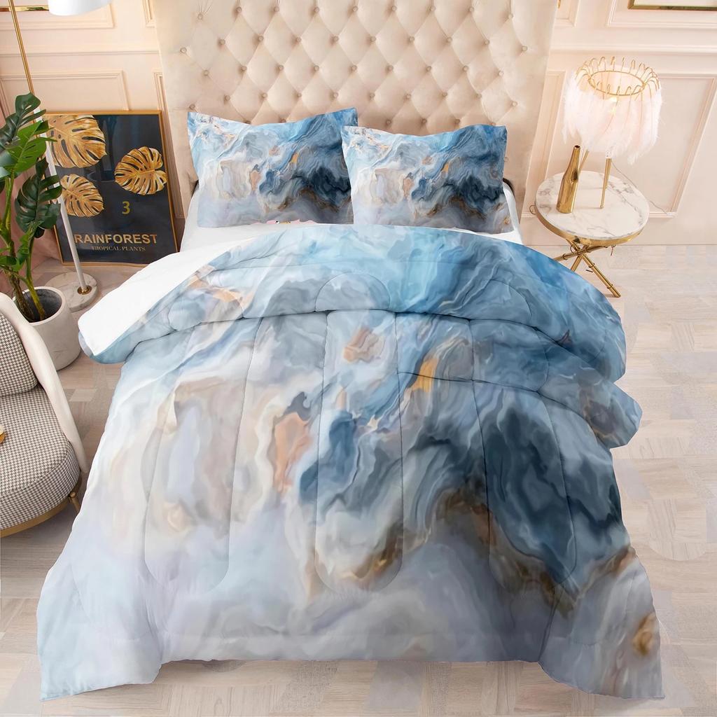 Пододеяльник с абстрактным черным золотом и мрамором, наволочки, комплект постельного белья Twin Queen King 200x200, роскошный скандинавский дизайнер