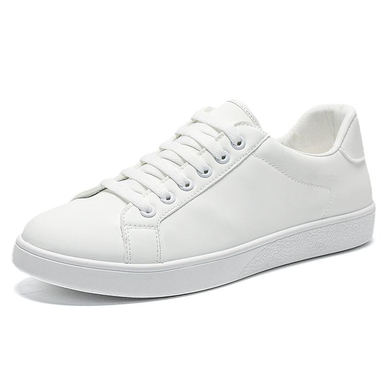 2025 Autumn New Fashion Board Shoes Young Students White Shoes Men's Shoes Korean Version Casual Shoes Trendy Single Shoes