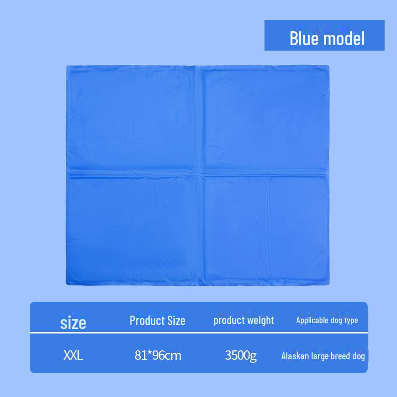 Популярный устойчивый к царапинам охлаждающий гелевый коврик для кошек, увеличенный летний ледяной коврик