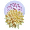 1PC Portable Diy Baking Cake Decorating Soap Mold Universal Resin Chrysanthemum Flower Silicone Mold