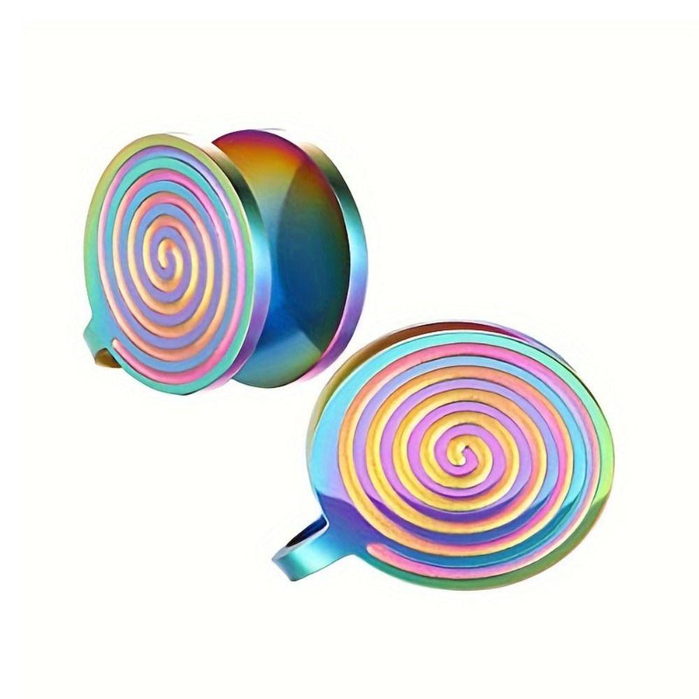 Stainless Steel Keloid Pressure Earrings Non Piercing Earrings Clip On Compression Earring