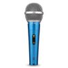 Fujirec Dynamic Microphone XLR Phone Cable Vocal Wired Hand Microphone Narration Karaoke DTM with Switch Unidirectional (Blue)
