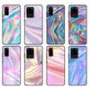 Черный чехол из ТПУ для Samsung Galaxy S20/S20 PLUS/S20 ultra/S20+/S20FE задняя крышка с голографическим переливающимся принтом