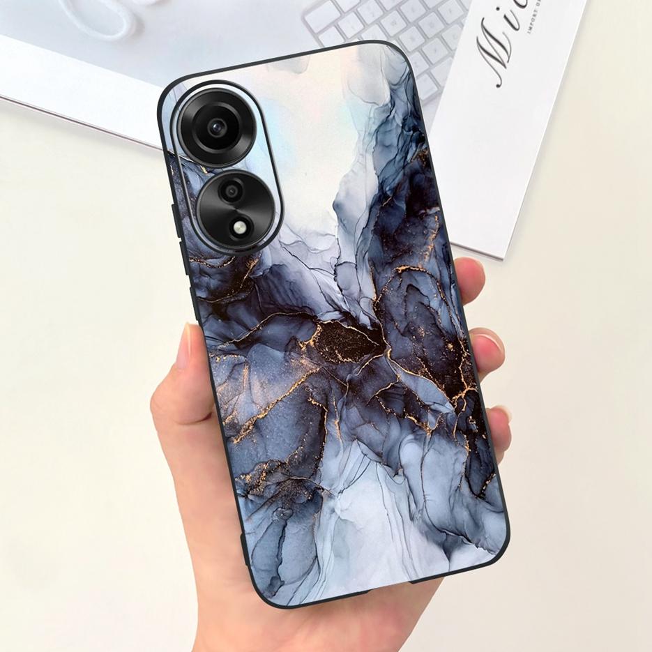 Чехол для Oppo A78 4G CPH2565 Милый Модный Мультяшный Расписной Чехол Мягкий Силиконовый Чехол для Телефона Для Oppo A78 A78 OppoA78 5G Матовый Coque
