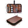 Golf tool kit, golf accessory kit, convenient to carry, multifunctional, large capacity, storage leather bag