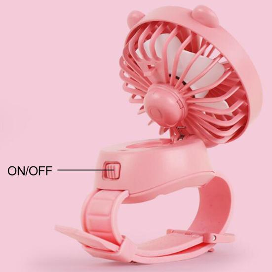 Мультипликационные часы, носимый воздушный вентилятор, многоуровневая пряжка