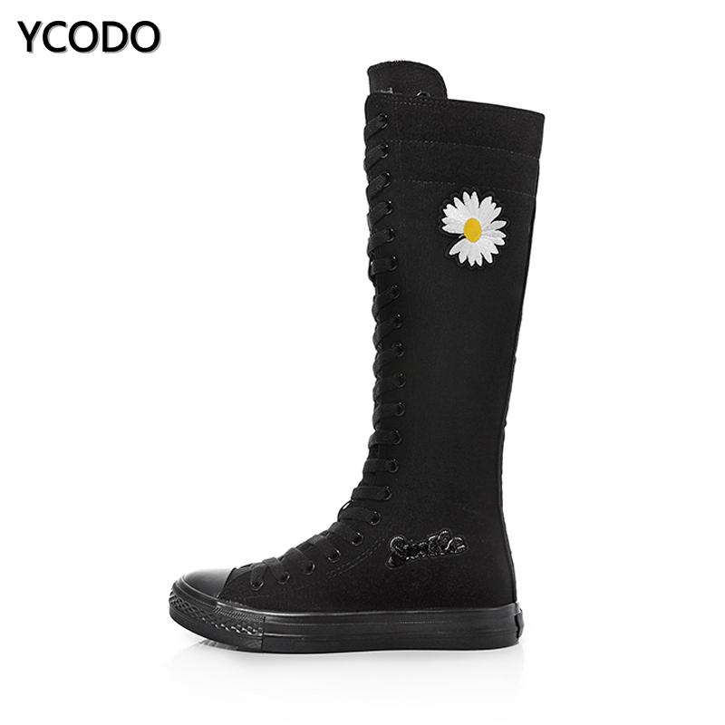 Модная и парусиновая обувь для отдыха для женщин, студенты могут носить Four Seasons