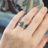 Summer Fashion Gifts Little Prince Men Women Simple Jewelry Accessories Carving Ring Vintage Trend
