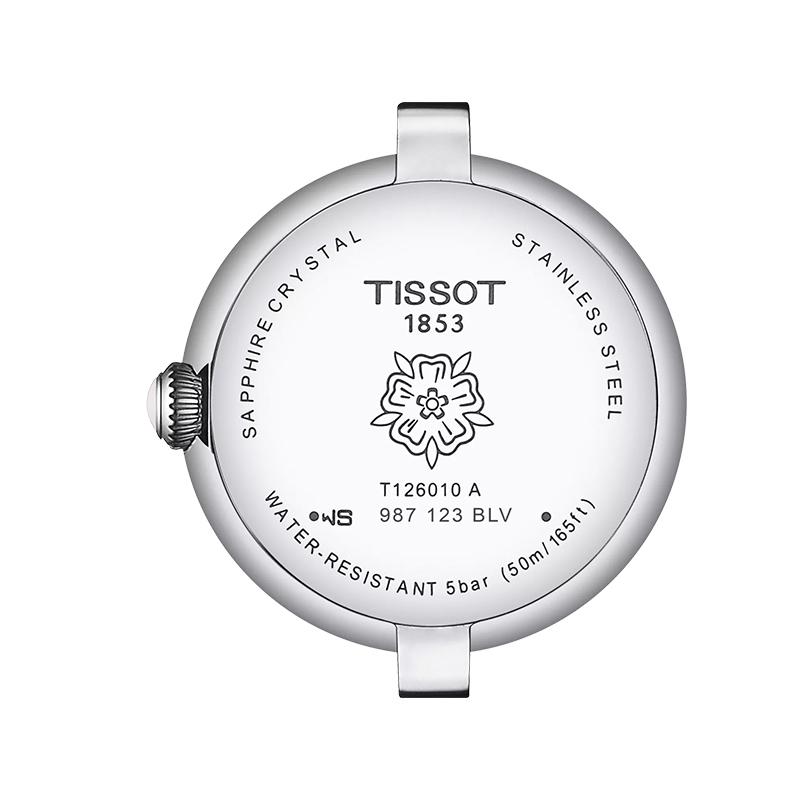 Tissot Женские часы Jiali Collection с кварцевым механизмом, серебристый циферблат, корпус из нержавеющей стали, T126.010.11.013.00-