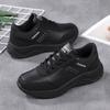 202 Womens Sneakers Casual Sneakers Lace Up Flats Lightweight Comfortable Black Anti Slip Running Shoes Outdoor Sports