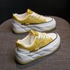 Platform Sports Shoes Woman In Lace-up Sneakers Women Comfort Running Vulcanized Shoes Athletic Thick Soled Trainers Shoes2024