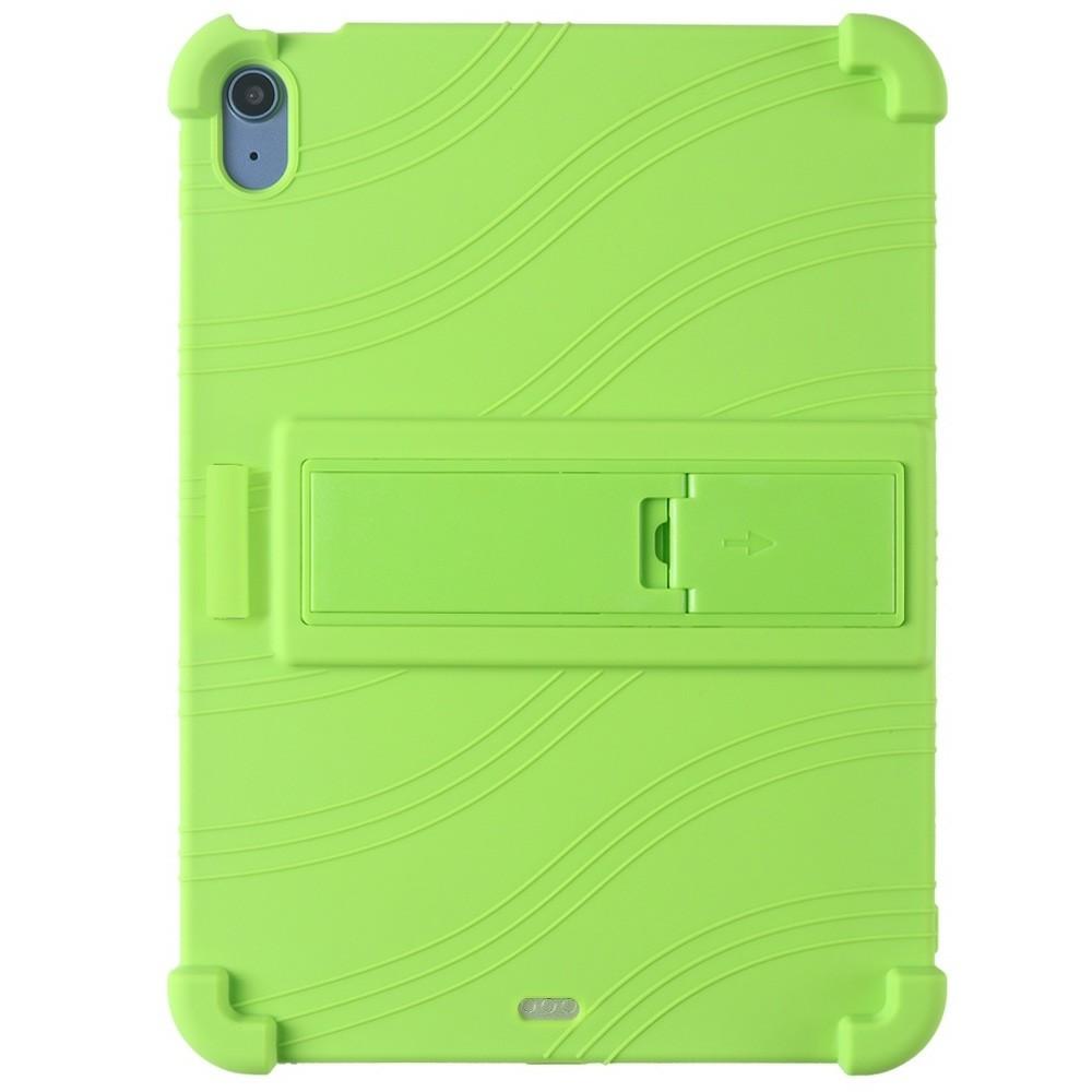 Для iPad Эйр 11 (2025)/(2024) Силиконовый чехол с подставкой, прочный защитный чехол