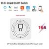 Мини Умный WiFi Переключатель Tuya: Скрытый модуль таймера с голосовым управлением