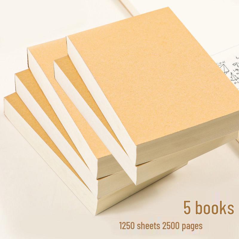 Портативный блокнот A6 для набросков и заметок - Отрывные листы для заметок и рисунков