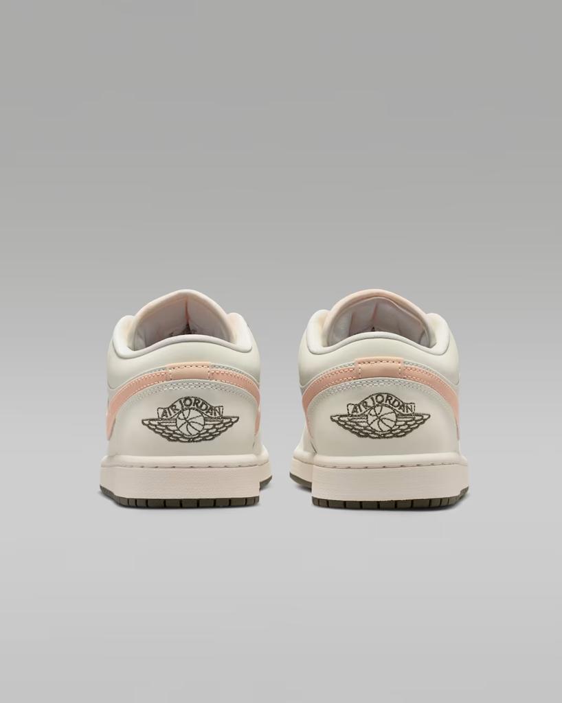 DC0774-111 Nike Air Jordan 1 Low Sail Crimson Tint (Женский)
