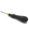 Black Roughing Leather Craft Surface Tool Stainless Steel Leather Polish File Tool  Leather Working