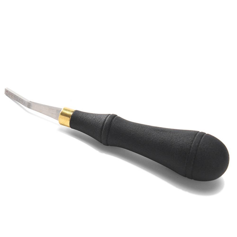Black Roughing Leather Craft Surface Tool Stainless Steel Leather Polish File Tool Leather Working