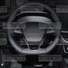 Автостайлинг 3D Металлический значок GT Line Центр руля Консоль интерьера автомобиля Наклейка для Peugeot 308 306 208 508 3008 4008