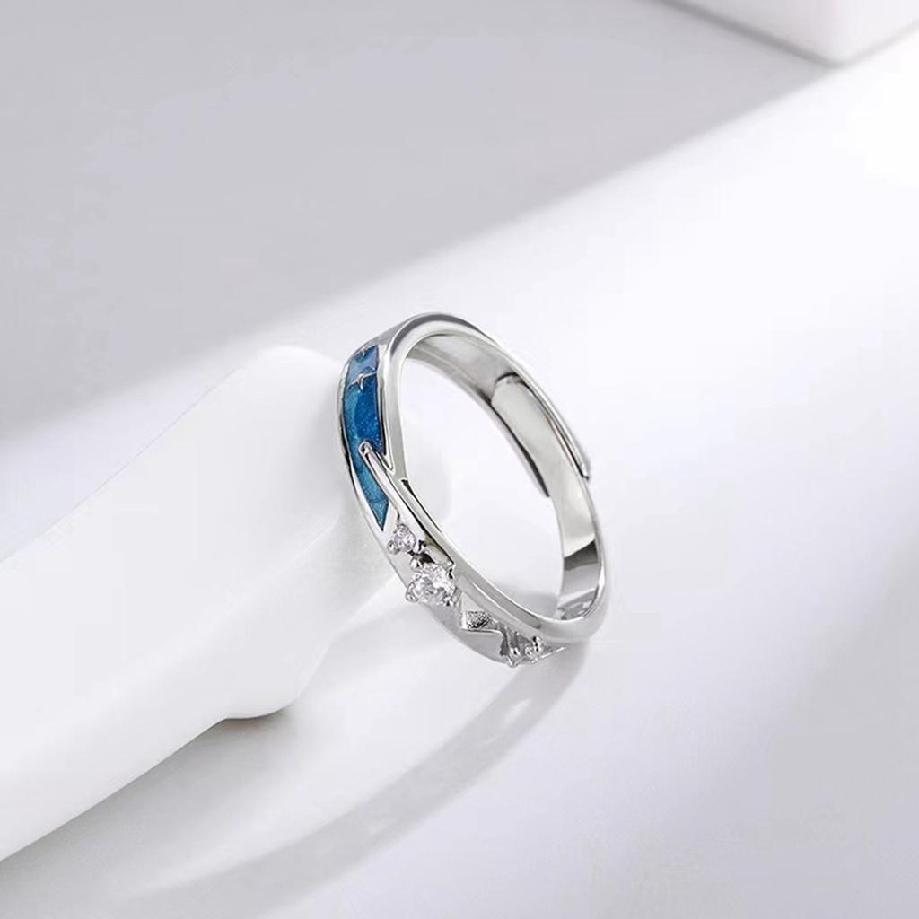 Кольцо для пары, складное ювелирное изделие для мужчин и женщин, подарочное кольцо для пары