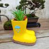 Резиновые сапоги Цветочный горшок Ретро Резиновые сапоги Контейнер для горшечных растений, Уличный и Морозостойкий, Сад на балконе Зеленое растение Цветочный горшок