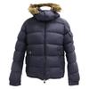 MONCLER [22 year old model] MAYAF Maya fur/hooded down jacket Jacket 2 NavyUsed