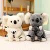 Cute Cute Mother and Son Koala Doll Plush Toy Koala Bear Doll Children Accompany Soothing Pillow Rag Doll