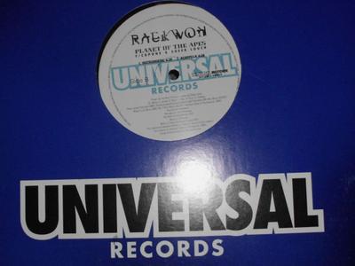 12-дюймовая пластинка RAEKWON - Planet Of The Apes UNIR211771PROMO Universal Motow 2004 US Rap & Hip-Hop/R&B Б/у