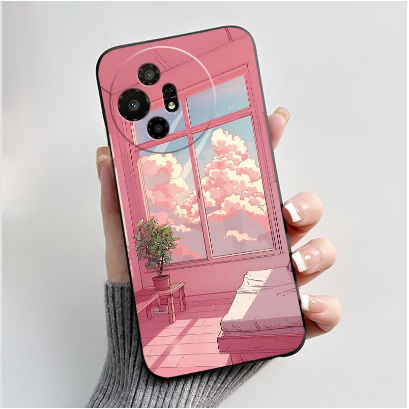 Casing For TCL 50 XL 50XL Nxtpaper 5G Case Luxury Dragon Cute Cool Boys Girls Black Slim Soft TPU Silicone Shockproof Back Cover
