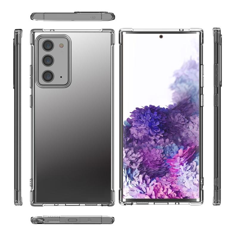 Прозрачный чехол с защитой от падения на четыре угла для Samsung Note20/Note20 Ultra