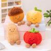 Cute Cute Little Tomato Doll Plush Toy Vegetable Fruit Tomato Doll Children Soothing Doll