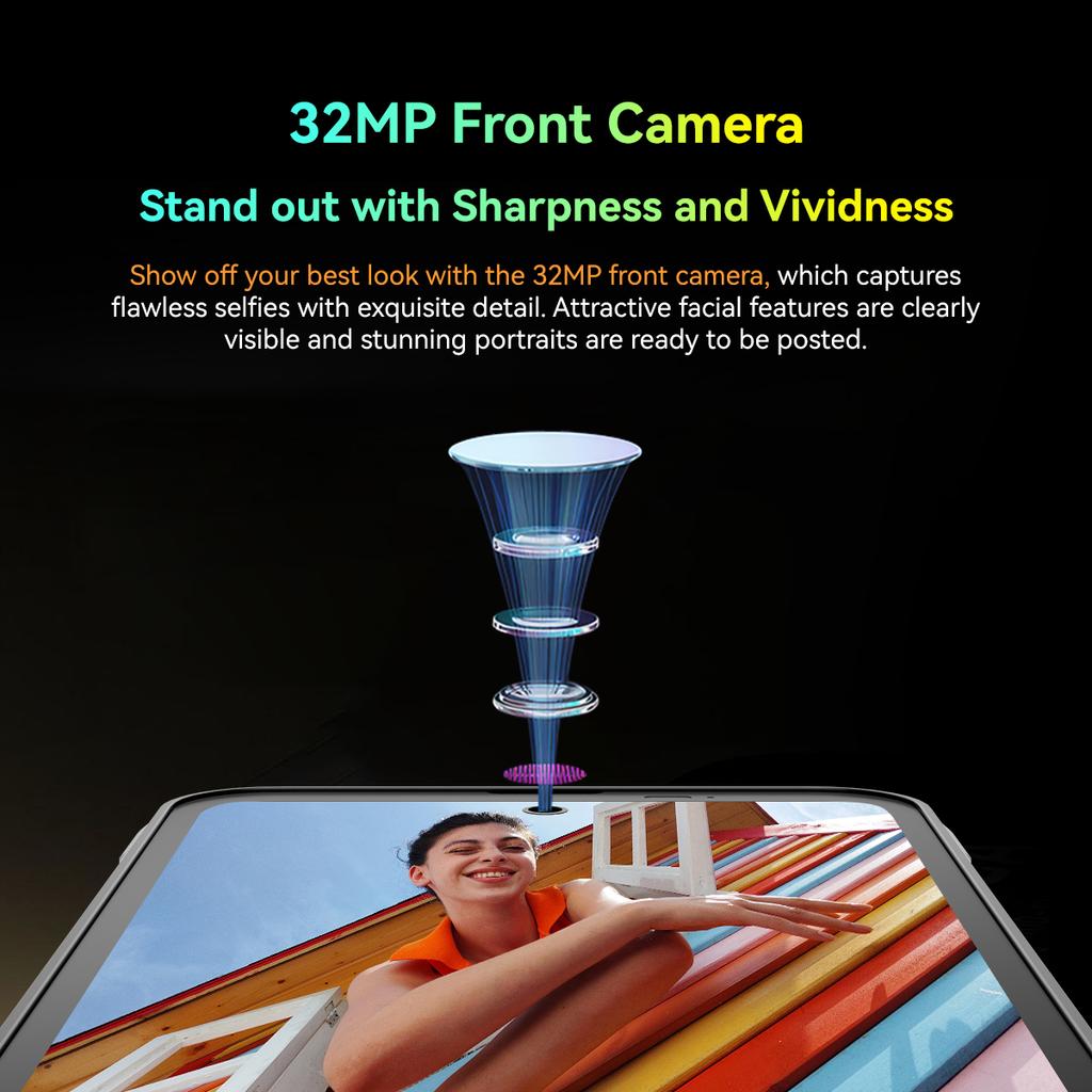 Refurbished Blackview BV8100 Smartphone 24GB RAM  256GB ROM MediaTek Helio G99 50MP Mobile Phone