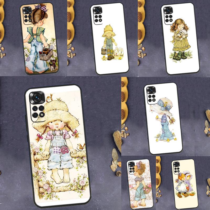 Sarah Kay For Xiaomi Redmi 9A 9C 9T 10C 12C Cover For Redmi Note 9 8 10 11 12 Pro 10S 11S 12S Case