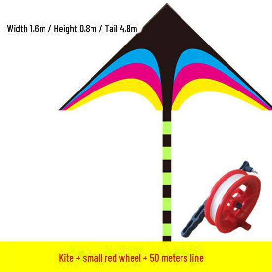 Воздушный змей Prairie для детей 1,1 м/1,6 м в клетку — легко управлять с помощью печати высокого разрешения