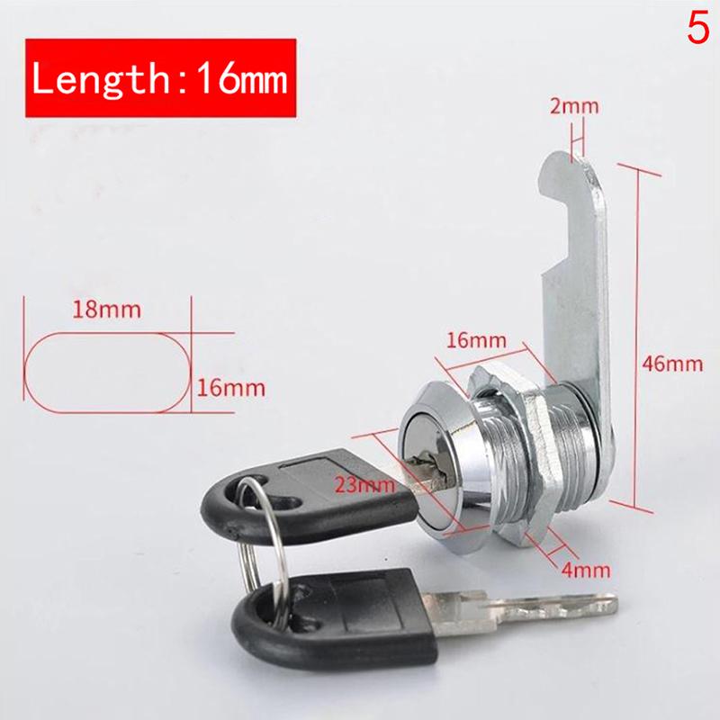 Hardware Cylinder Locks Door Cabinet Mailbox Padlock Drawer Cupboard Lock