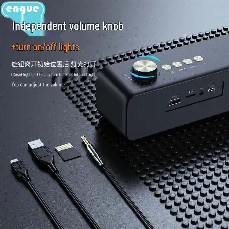 Высокомощная настольная Bluetooth-колонка ENGUE (Китайская версия)