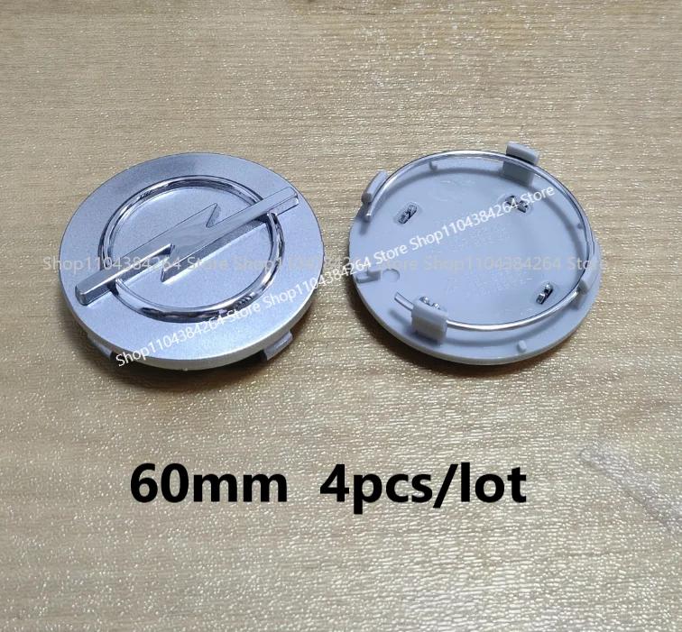 4pcs 54/58/60/64mm Car Wheel Center Hub Caps for Opel OPC Corsa E F A B C D Gsi Turbo Cors Line Hubcap Accessories