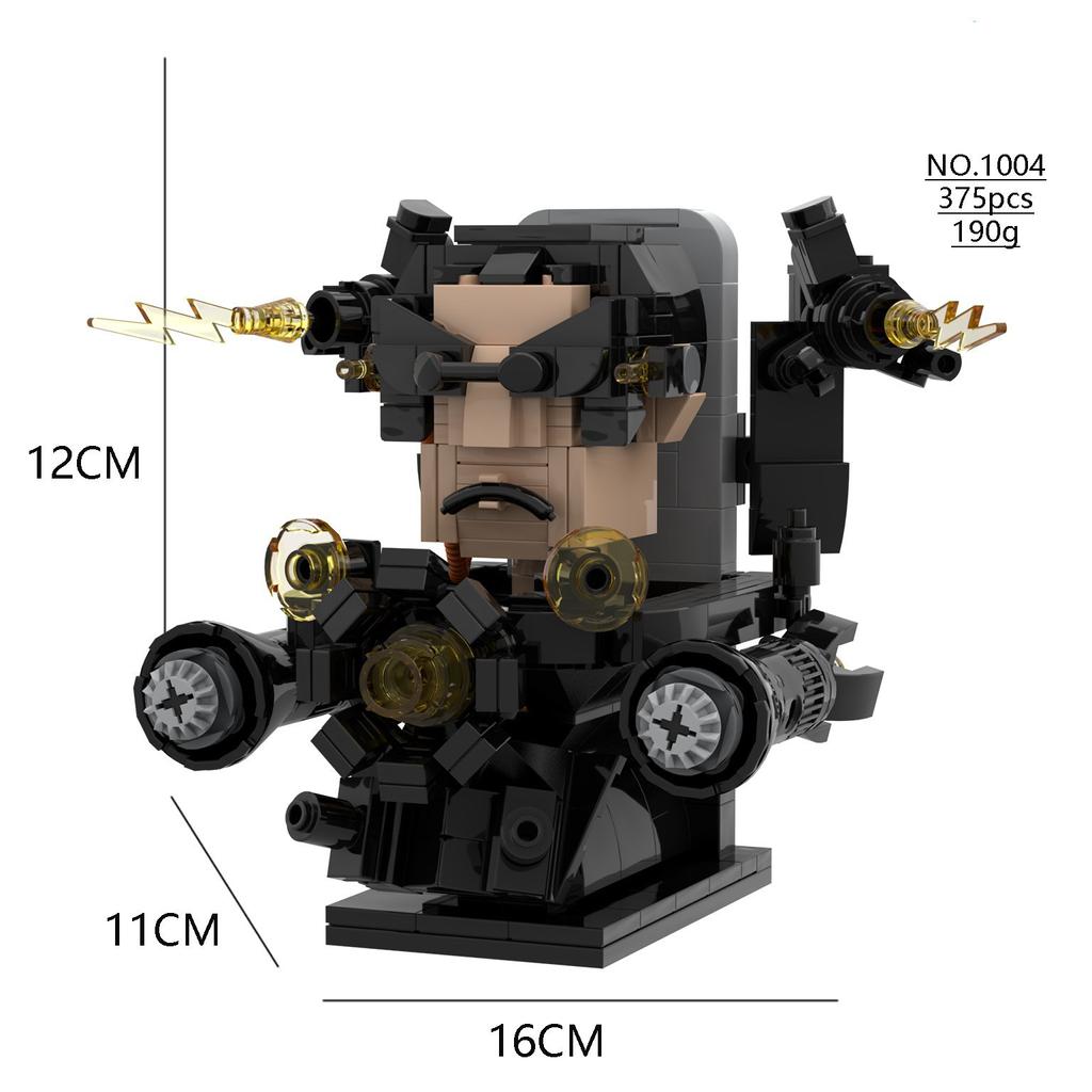 Строительный блок Титан Часы Человек 2.0 Оператор Спикер Дрель Человек Кирпичи Модель